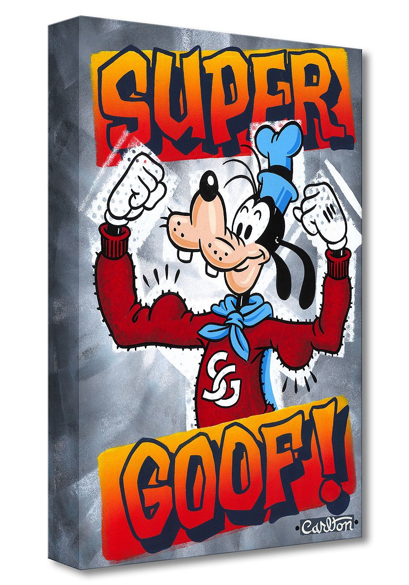 Super Goof-Disney Treasure on Canvas